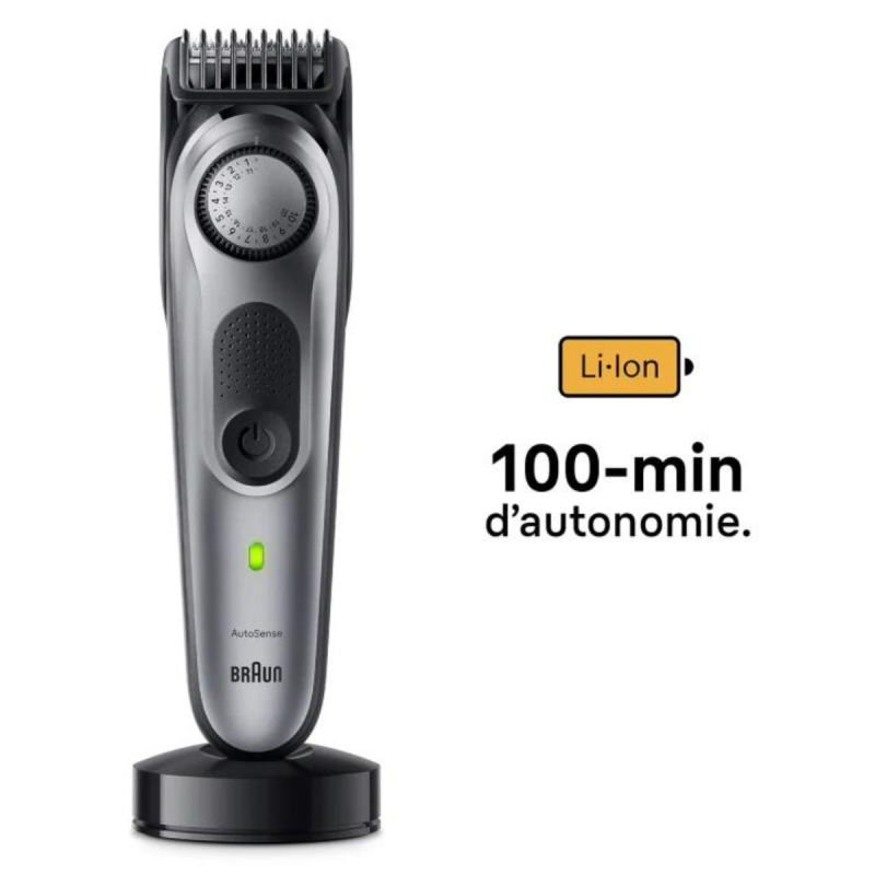 Tondeuse Barbe Rechargeable Braun S Rie Bt Gris Tunisie