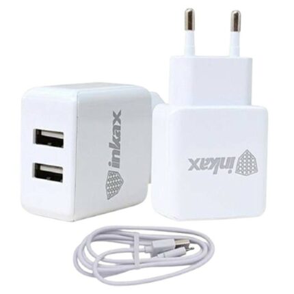 Chargeur inkax CD 01 2USB 2.4 A +cable Tunisie