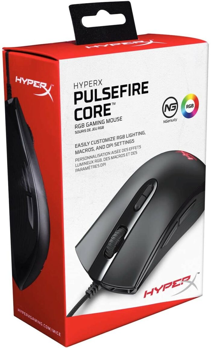 Souris Gaming HYPERX Pulsefire Core RGB Tunisie