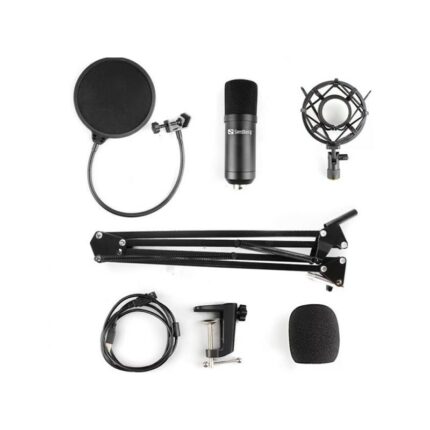 Kit Microphone USB Sandberg Streamer (126-07) Tunisie