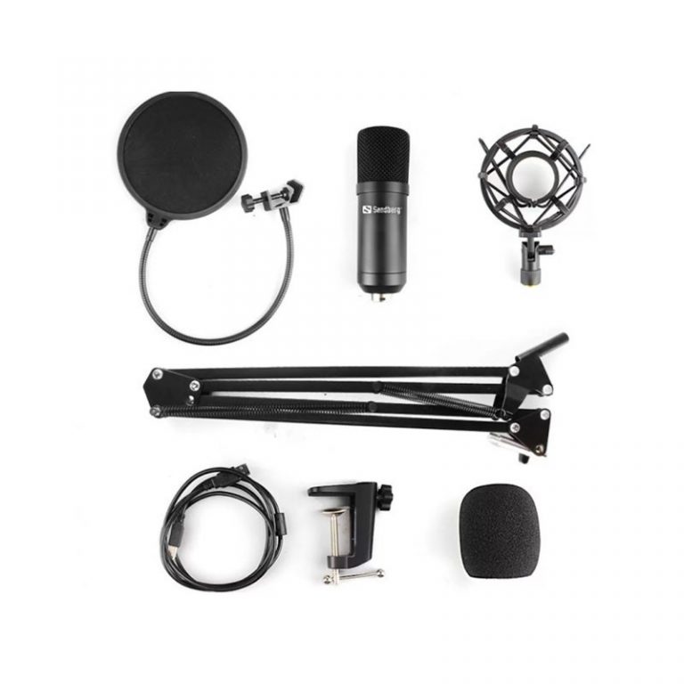 Kit Microphone USB Sandberg Streamer (126-07)