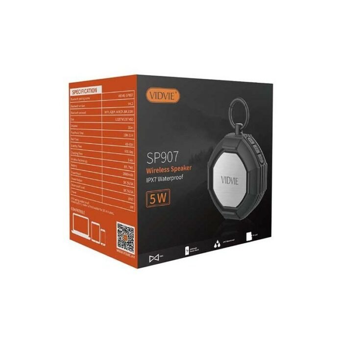 Haut-parleur – Bluetooth – Vidvie – SP907 avec NFC – gris Tunisie