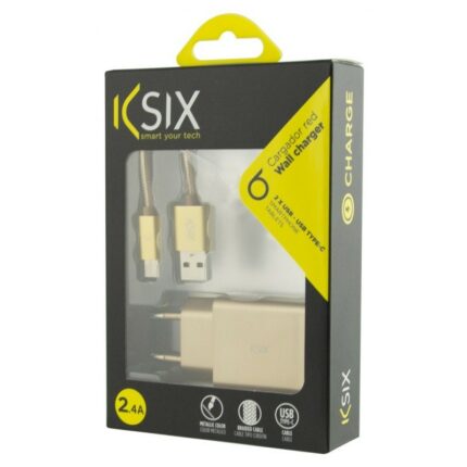 Chargeur Secteur KSIX 2 USB / Gold Tunisie