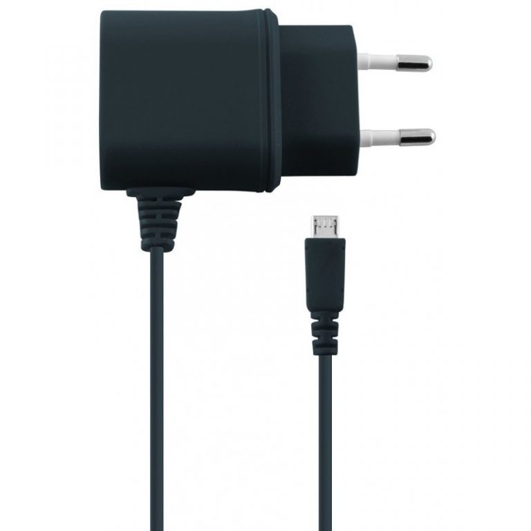 Chargeur Secteur KSIX Micro USB / Noir
