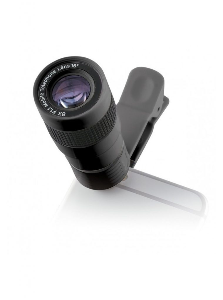 Ksix Clip et Zoom Universal 8 X Zoom Caméra de Smartphone