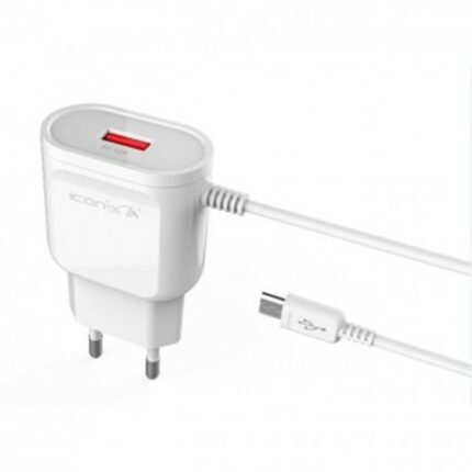 Chargeur ICONIX Micro-USB – 2.4A – IC-HC1021 Tunisie