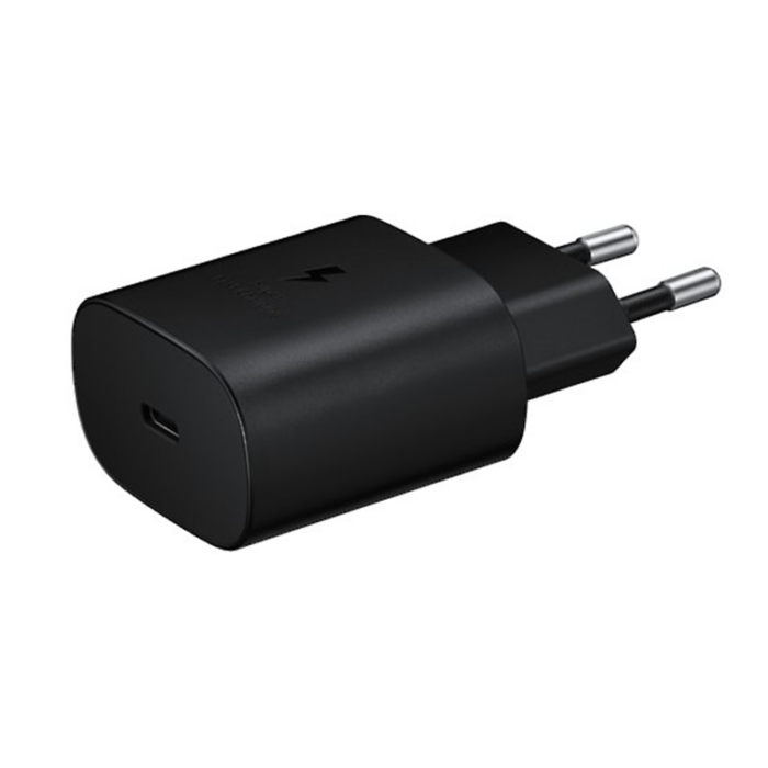 Chargeur Samsung ultra rapide 25W PD ADAPTER BLACK+ CABLE Tunisie