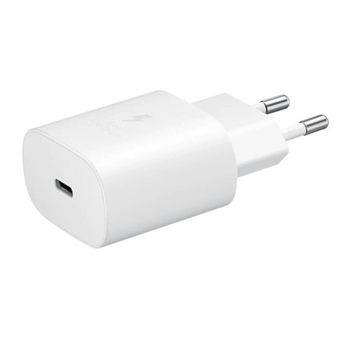 Chargeur Samsung ultra rapide 25W PD ADAPTER WHITE+ CABLE Tunisie