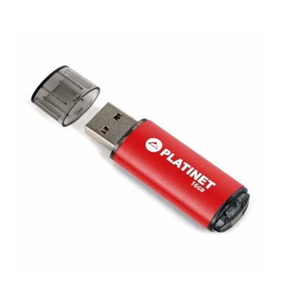 Clé USB Platinet 16 Go USB 2.0 X-Depo Rouge – PMFE16R Tunisie