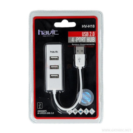Hub USB Havit 4 Ports Hv-h18 Tunisie
