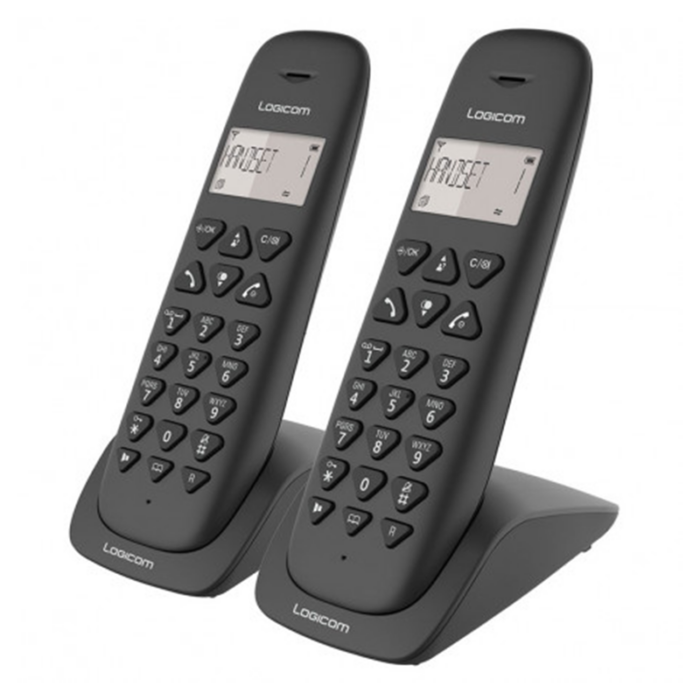 Téléphone Sans Fil Logicom Vega 250 noir
