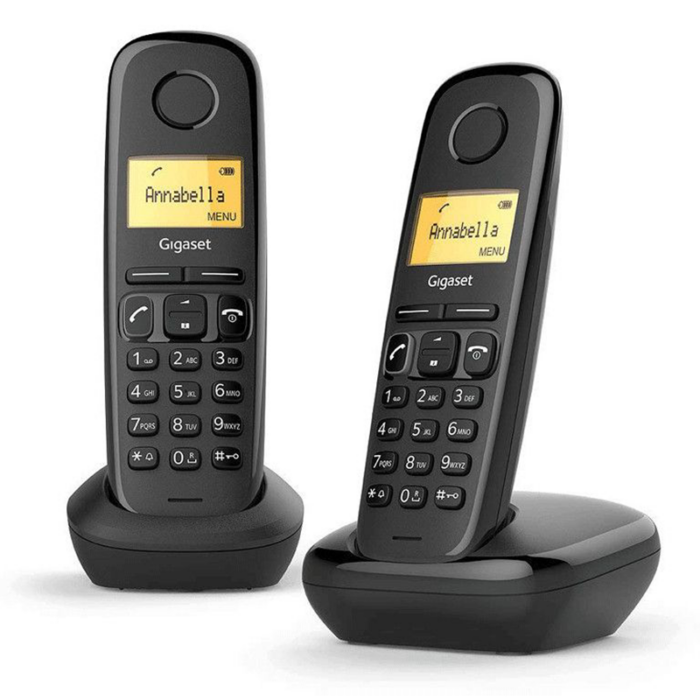 Téléphone sans fil Gigaset Duo A170 – Noir