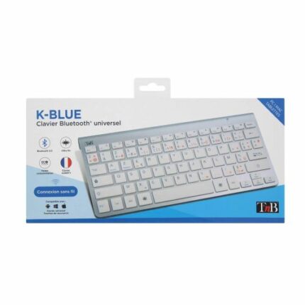 Clavier Bluetooth 3.0 K-Blue Silver/Blanc Tunisie