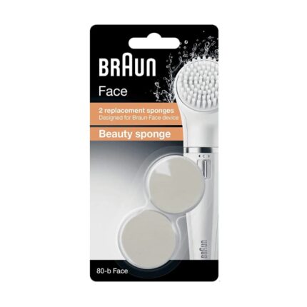 2 Eponge nettoyante visage Beauty Sponge Braun Face – SE80-B Tunisie