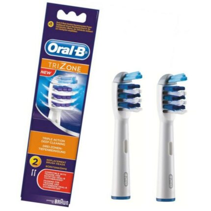 2 Tête de brosse à dents Braun Oral-B TriZone – EB30-2 Tunisie