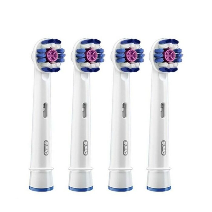 4 Tête de brosse à dents Braun Oral-B 3D White – EB18-4 Tunisie