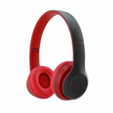 Casque Stéréo MP3 Sans Fil P47 Bluetooth – Rouge Tunisie