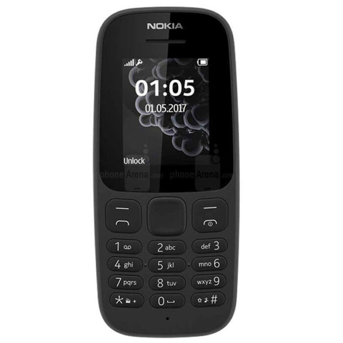 Téléphone Portable Nokia 105 – Noir Tunisie