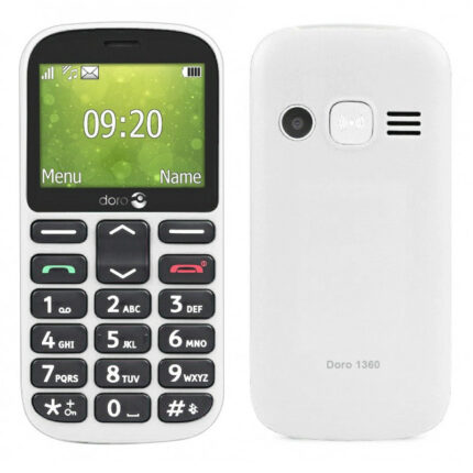 Téléphone Portable DORO 1306 – Blanc Tunisie
