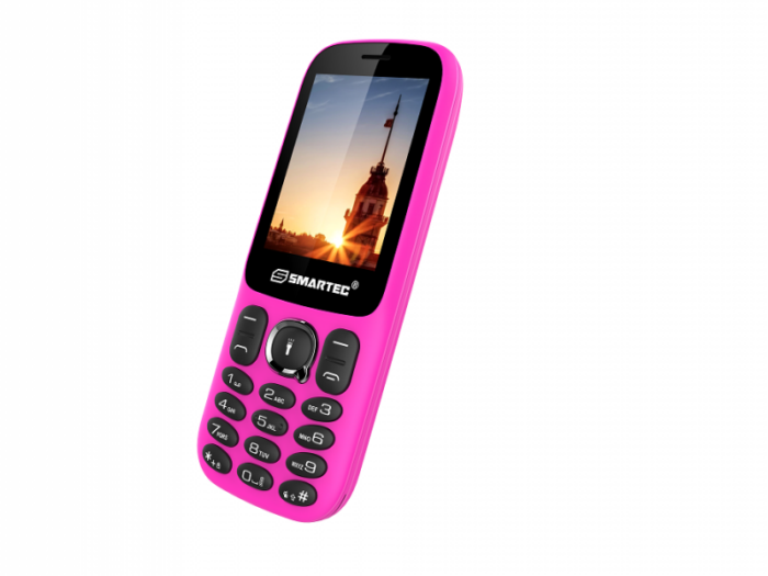Téléphone Portable SMARTEC Prime – Rose Tunisie