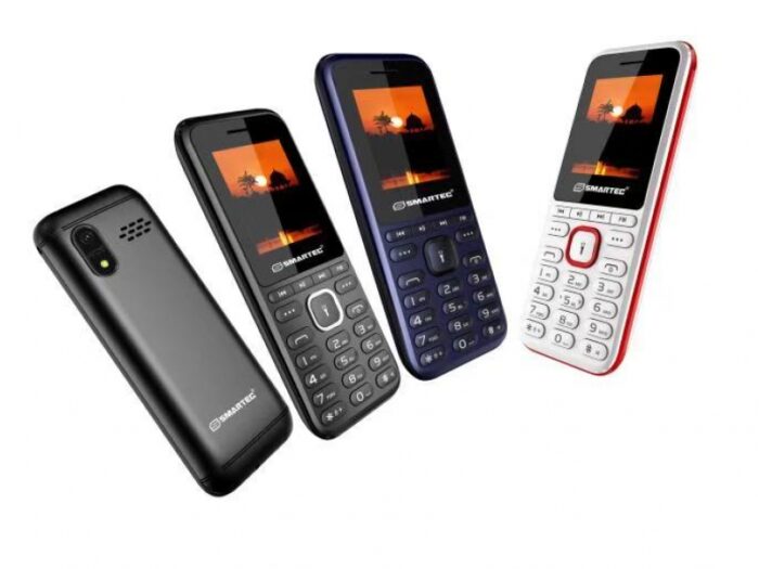 Téléphone Portable SMARTEC Easy 3 – Blanc & Rouge Tunisie