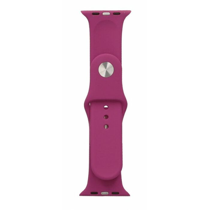 Bracelet Silicone pour Apple Watch 42/43 mm L0930SB16 Rose Fuchsia Tunisie