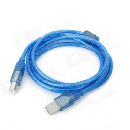 Câble USB 2.0 pour imprimante 1.5M Bleu – CB-IMP 1.5M Tunisie