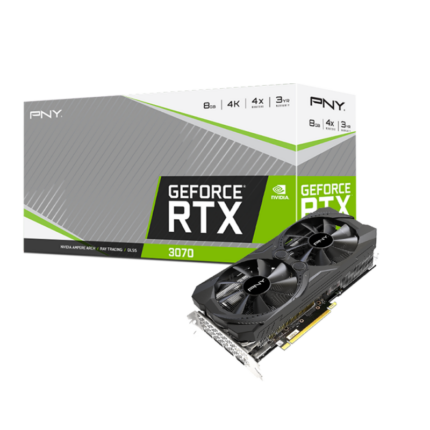 Carte Graphique PNY GeForce RTX 3070 8 GB UPRISING Dual Fan Edition (V1) Tunisie