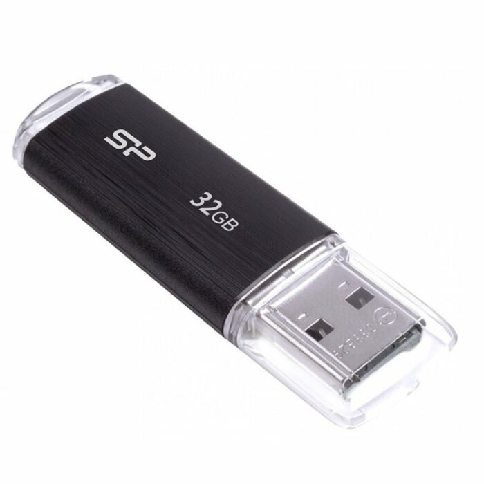 Clé USB Silicon Power 32 Go Ultima U02 USB 2.0 – Noir Tunisie