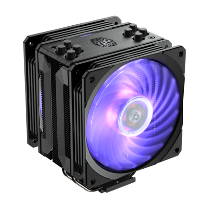 Ventilateur Cooler Master Hyper 212 RGB Black Edition With SF120R RGB FAN Tunisie