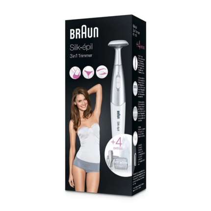 Epilateur Silk-Epil Bikini Styler Braun FG1100 Blanc Tunisie