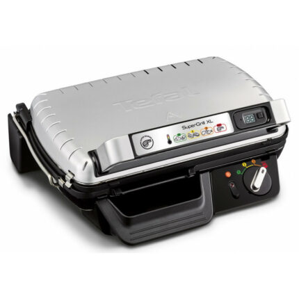 Grille SuperGrill XL Tefal Double Face GC461B12 Inox Tunisie