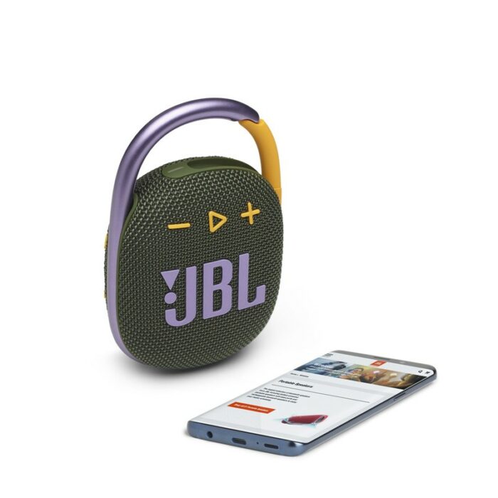 Haut-Parleur JBL Clip 4 Bluetooth – Vert – 97937 Tunisie