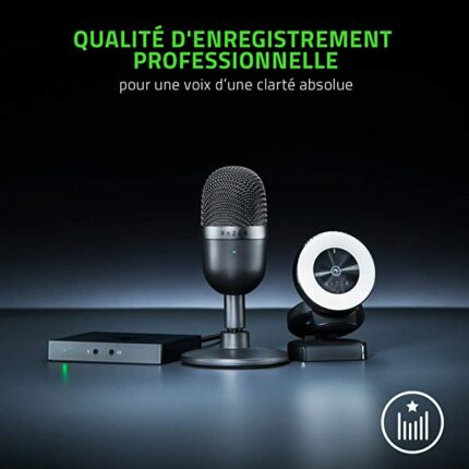 Microphone à condensateur RAZER SEIREN MINI (RZ19-03450100-R3M1) Tunisie