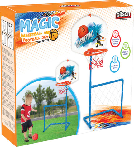 Magic Basketball and football Set – 03-392 Tunisie