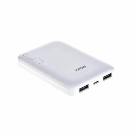 Power Bank Inkax 5000 mAh Pv31 2 Port USB – Blanc Tunisie