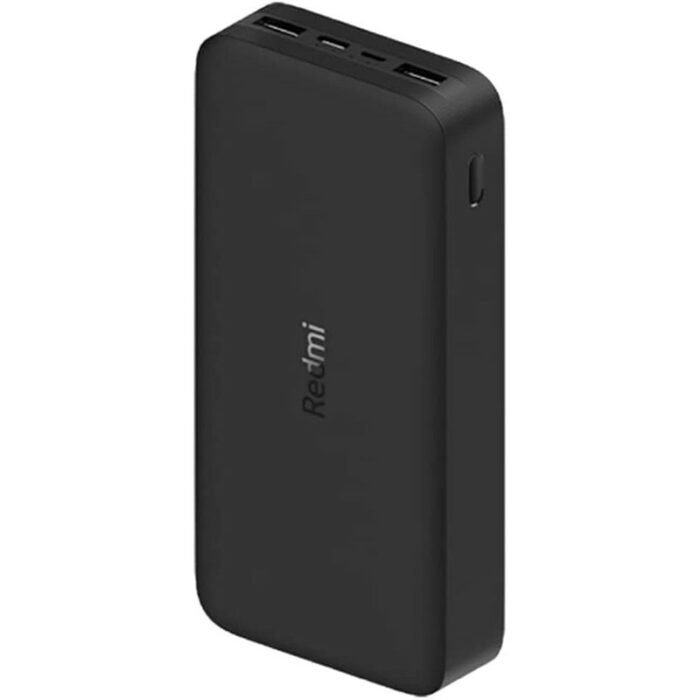 Power Bank Xiaomi 20 000 mAh Redmi 18W Fast Charge – Noir – 26922 Tunisie