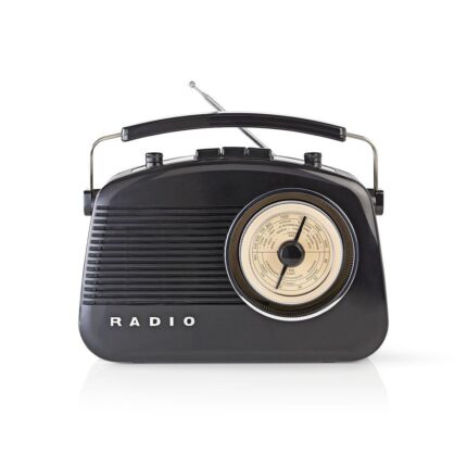 Radio Nedis FM 4,5 W – RDFM5000BK Tunisie