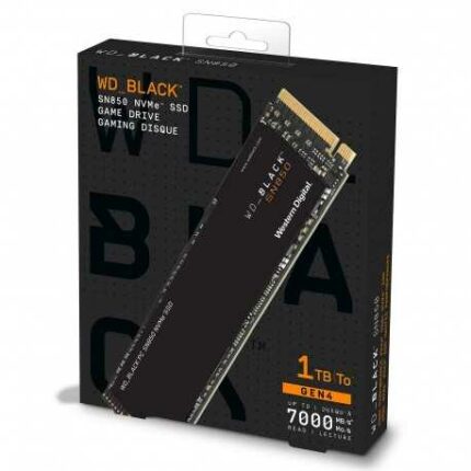 SSD WESTERN DIGITAL 1T BLACK SN850 NVME GEN4 M.2 Tunisie