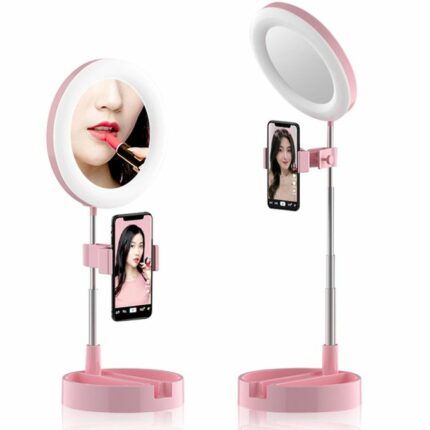 Selfie Ring Light & miroir de maquillage HR20 Tunisie