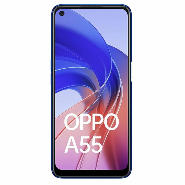 Smartphone Oppo A55 4 Go – 128 Go – Bleu Tunisie