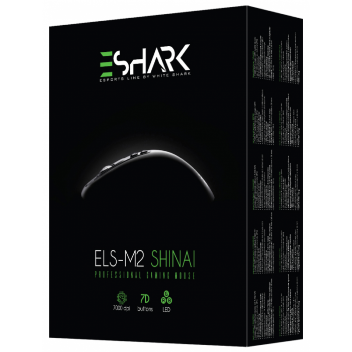 Souris Gamer eShark ESL-M2 Shinai – Noir Tunisie