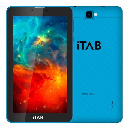 Tablette ITAB A1 7″ 2 Go / 16 Go 4G – Bleu Tunisie