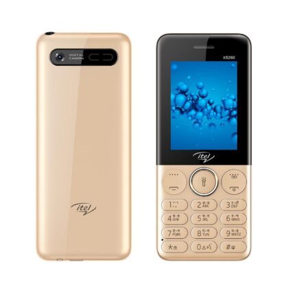 Téléphone Portable Itel 5260 – Gold Tunisie