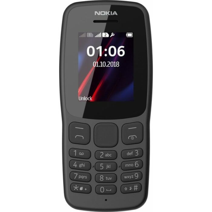 Téléphone Portable Nokia 106 – Noir Tunisie