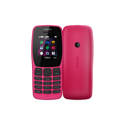 Téléphone Portable Nokia 110 Rose clickup.tn