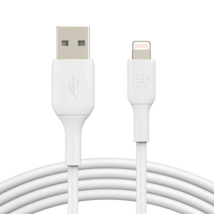 Câble Boost Belkin Lightning Vers USB-a Charge Blanc Tunisie