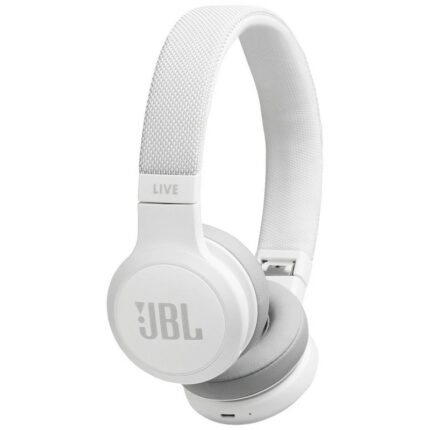 Micro Casque JBL Live 400 Bluetooth – Blanc Tunisie