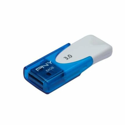 Clé USB PNY 64 Go USB 3.0 – Bleu & Blanc Tunisie