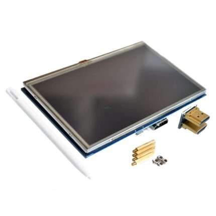 écran tactile résistif module de blindage LCD interface HDMI pour Raspberry PI 800*480 résolution 5Pouces Tunisie